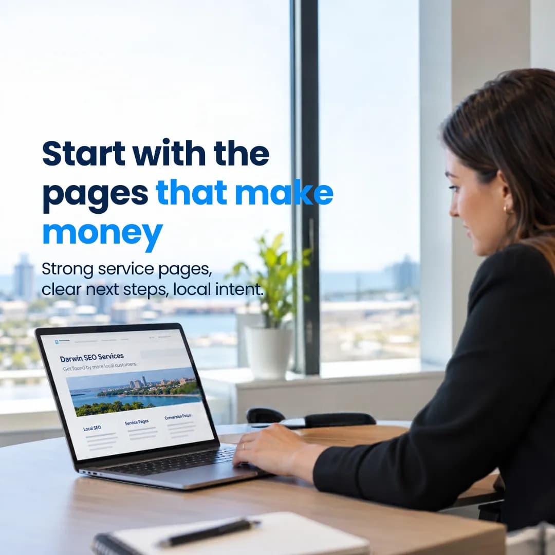 SEO Work for Darwin Business