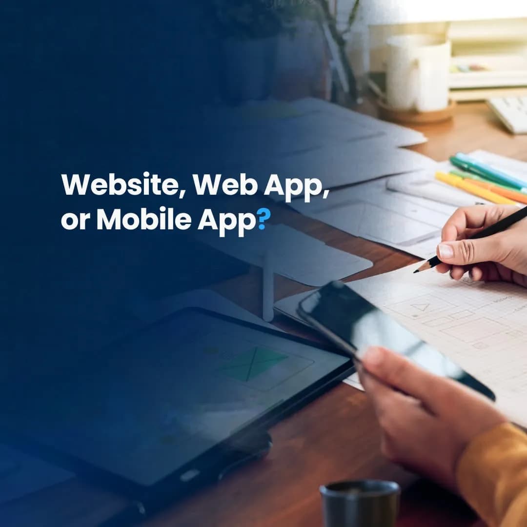 Website, Web App, or Mobile App?